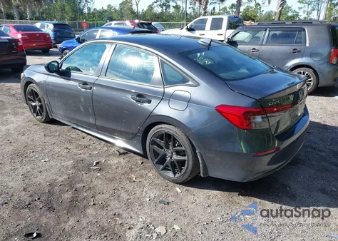 2024 Honda Civic Sport z USA, uszkodzony, nr VIN 2HGFE2F55RH578261